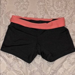 Leggings Shorts Grey Pink